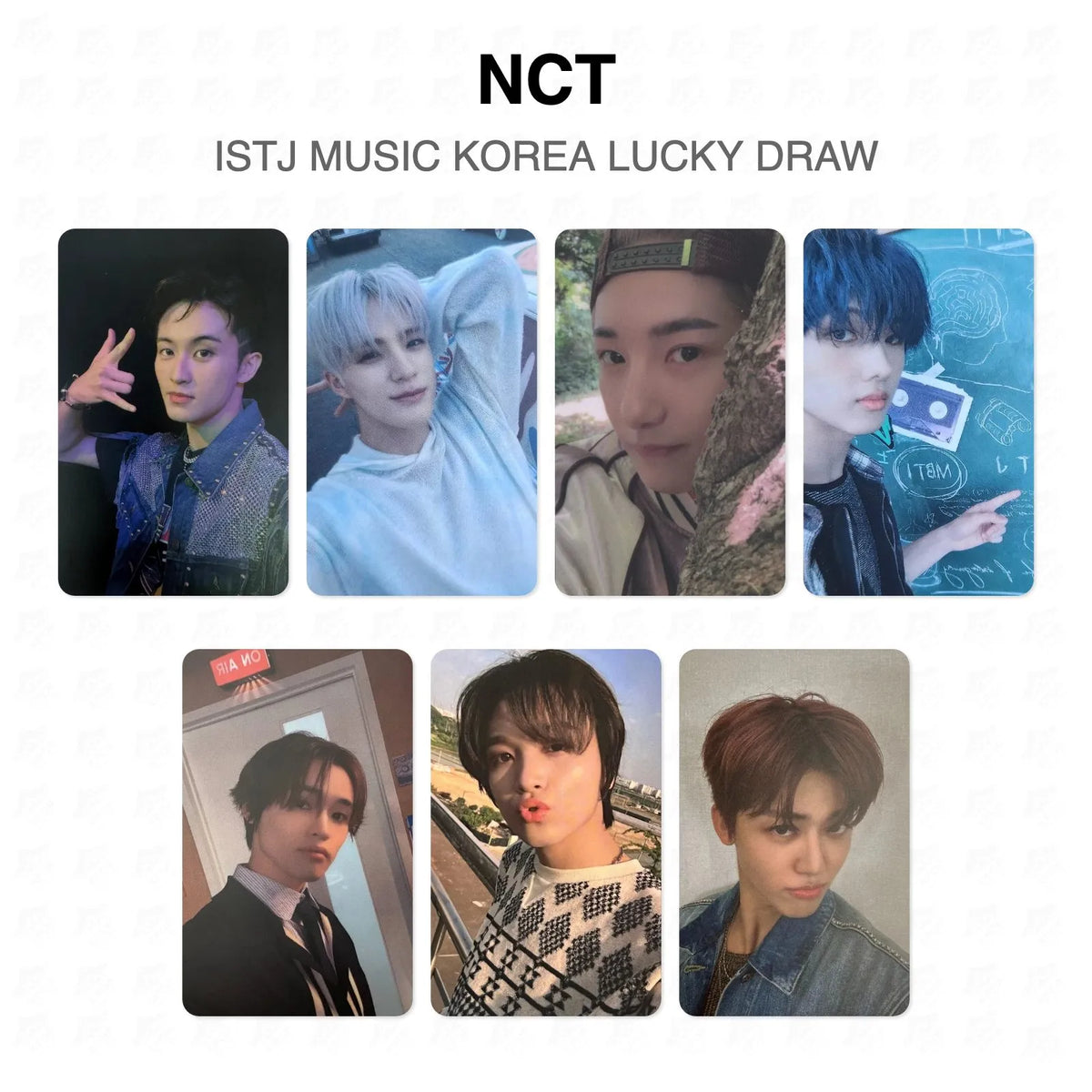 NCT ISTJ MUSIC KOREA LUCKY DRAW Official Photocard