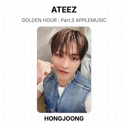 ATEEZ GOLDEN HOUR : Part.3 APPLEMUSIC Official Photocard