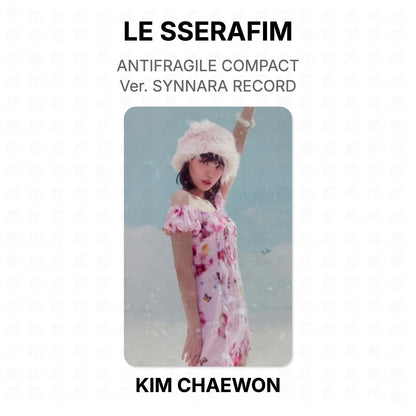 LE SSERAFIM ANTIFRAGILE COMPACT Ver. SYNNARA RECORD Official Photocard