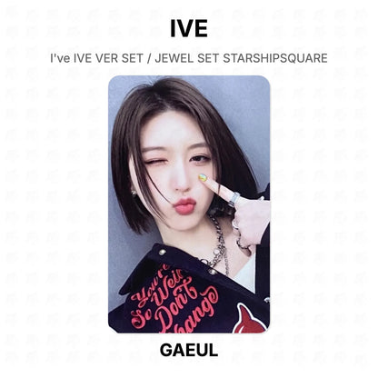 IVE I've IVE VER SET / JEWEL SET STARSHIPSQUARE Official Photocard