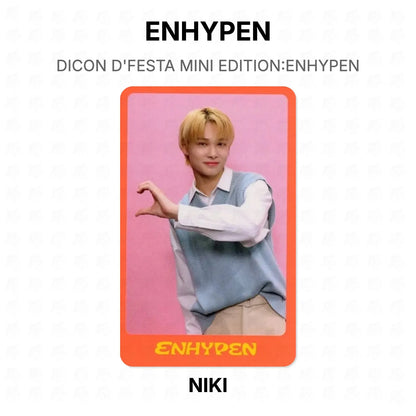 ENHYPEN DICON D'FESTA MINI EDITION:ENHYPEN Official Photocard
