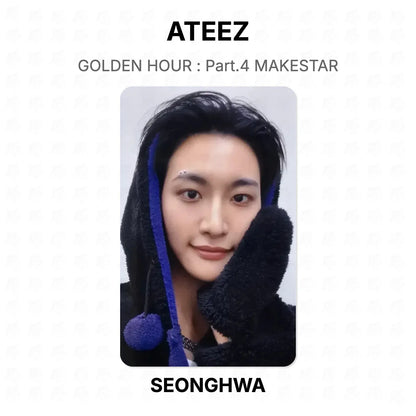 ATEEZ GOLDEN HOUR : Part.4 MAKESTAR Official Photocard