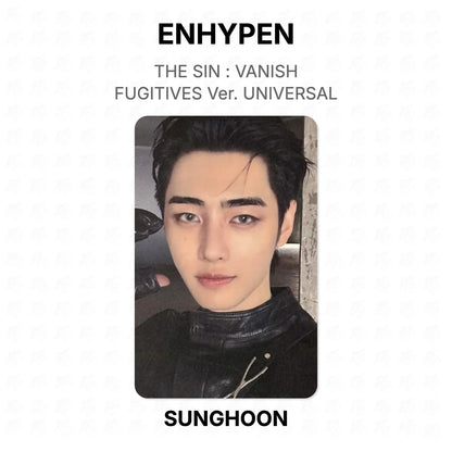 ENHYPEN THE SIN : VANISH FUGITIVES Ver. UNIVERSAL Official Photocard