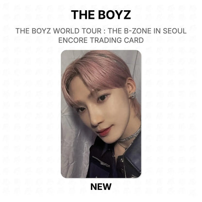THE BOYZ WORLD TOUR : THE B-ZONE IN SEOUL ENCORE TRADING CARD Official Photocard