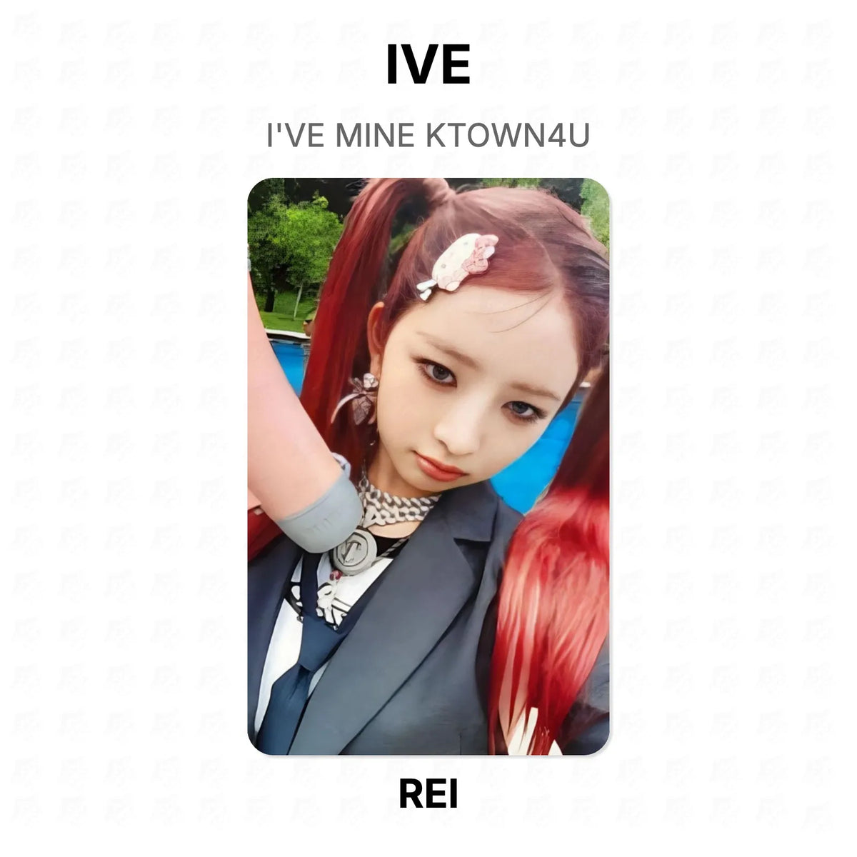 IVE I'VE MINE KTOWN4U Official Photocard