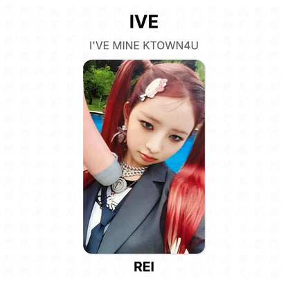 IVE I'VE MINE KTOWN4U Official Photocard
