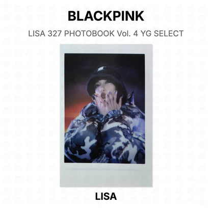 BLACKPINK LISA 327 PHOTOBOOK Vol. 4 YG SELECT Official Photocard