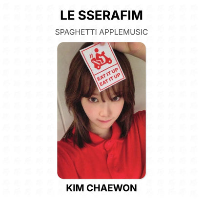 LE SSERAFIM SPAGHETTI APPLEMUSIC Official Photocard