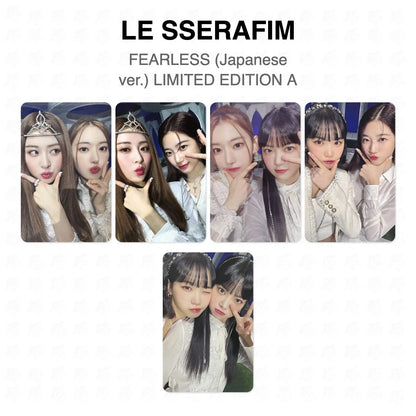 LE SSERAFIM FEARLESS (Japanese ver.) LIMITED EDITION A Official Photocard