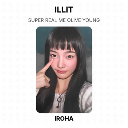 ILLIT SUPER REAL ME OLIVE YOUNG Official Photocard