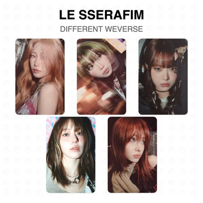 LE SSERAFIM DIFFERENT WEVERSE Official Photocard