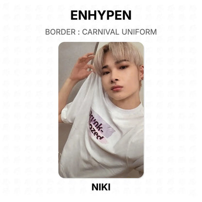 ENHYPEN BORDER : CARNIVAL UNIFORM Official Photocard