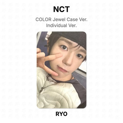 NCT COLOR Jewel Case Ver. Individual Ver. Official Photocard