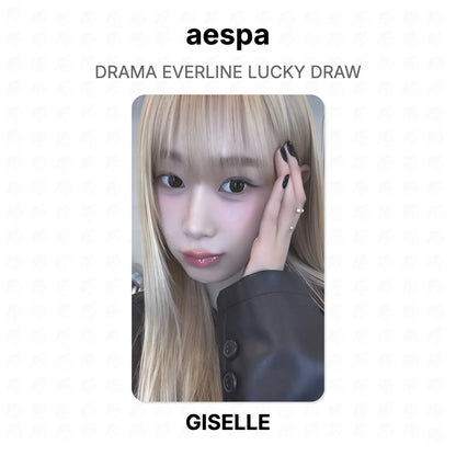 aespa DRAMA EVERLINE LUCKY DRAW Official Photocard