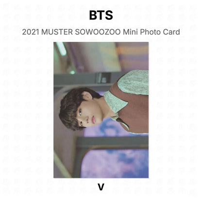 BTS 2021 MUSTER SOWOOZOO Mini Photo Card โฟโต้การ์ดของแท้