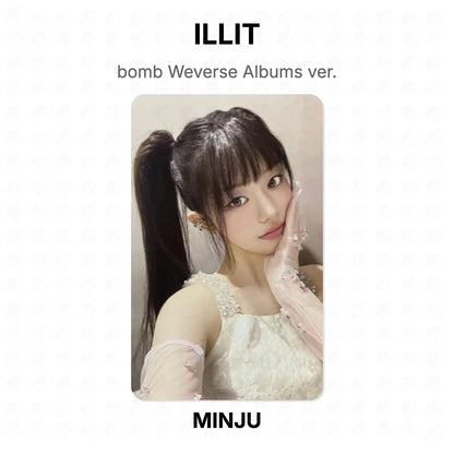 ILLIT bomb Weverse Albums ver. Official Photocard