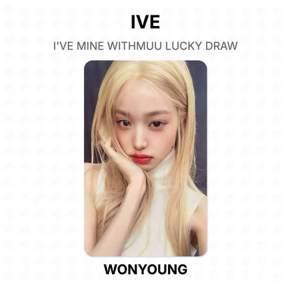 IVE I'VE MINE WITHMUU LUCKY DRAW Official Photocard