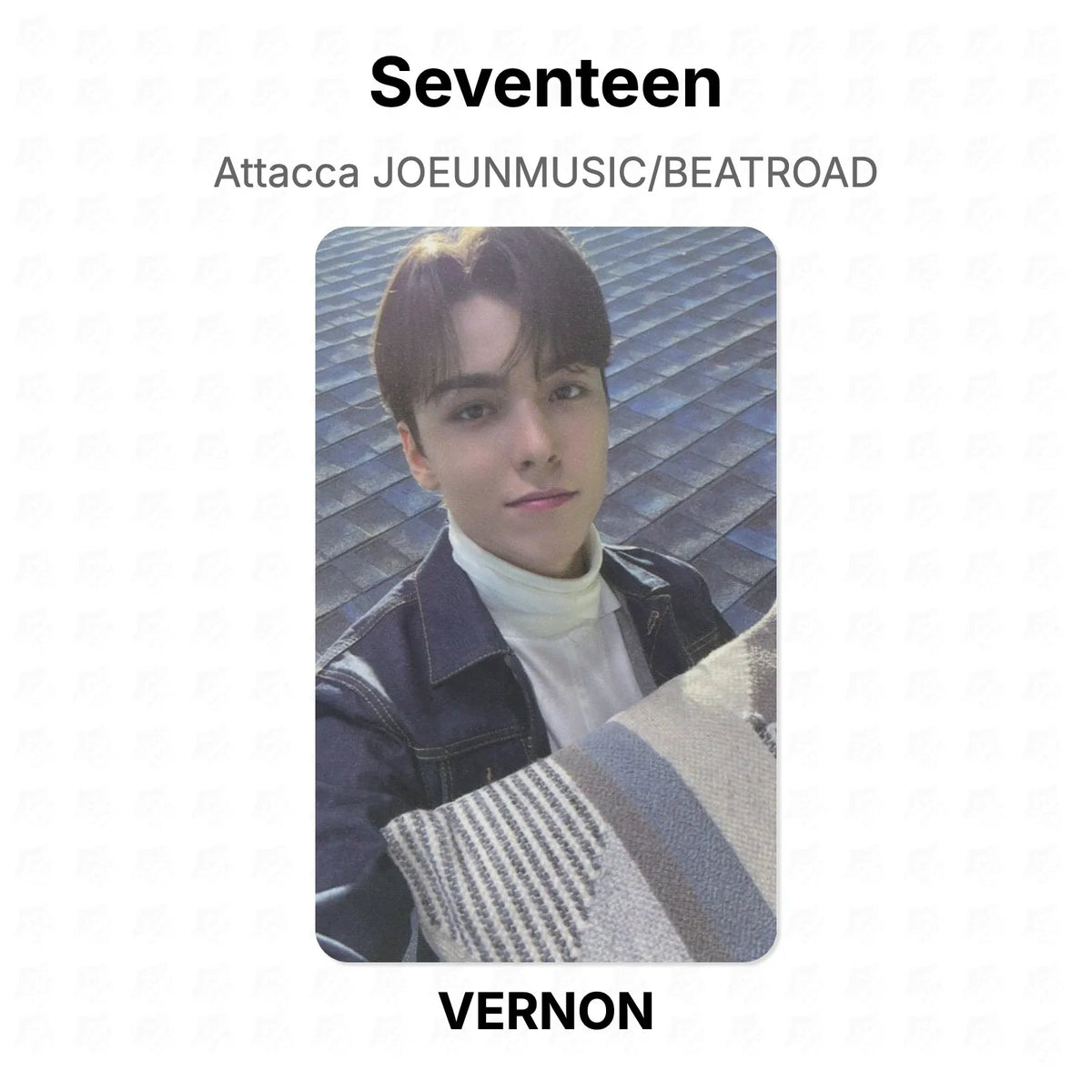 Seventeen Attacca JOEUNMUSIC/BEATROAD Official Photocard