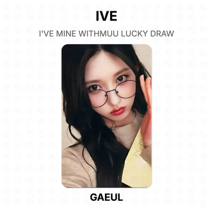 IVE I'VE MINE WITHMUU LUCKY DRAW Official Photocard