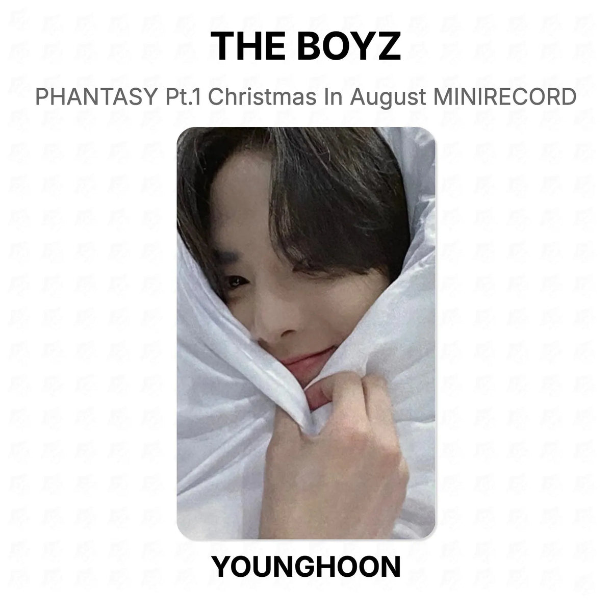 THE BOYZ PHANTASY Pt.1 Christmas In August MINIRECORD Official Photocard