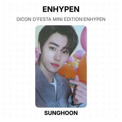 ENHYPEN DICON D'FESTA MINI EDITION:ENHYPEN Official Photocard
