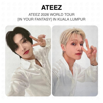 ATEEZ 2026 WORLD TOUR [IN YOUR FANTASY] IN KUALA LUMPUR Official Photocard