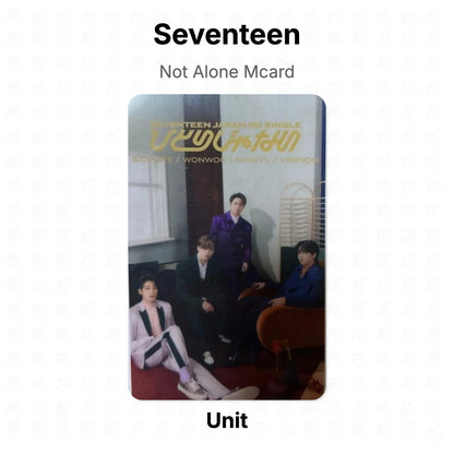Seventeen Not Alone Mcard Official Photocard