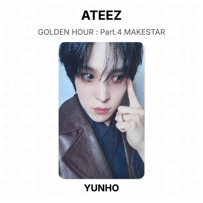 ATEEZ GOLDEN HOUR : Part.4 MAKESTAR Official Photocard