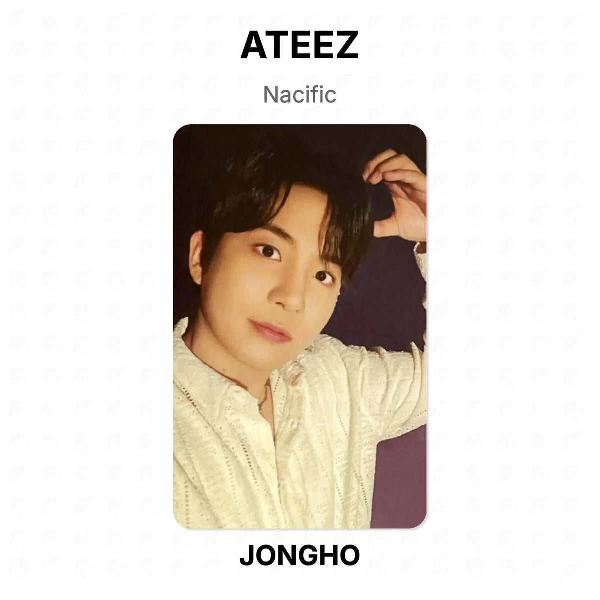 ATEEZ Nacific Official Photocard