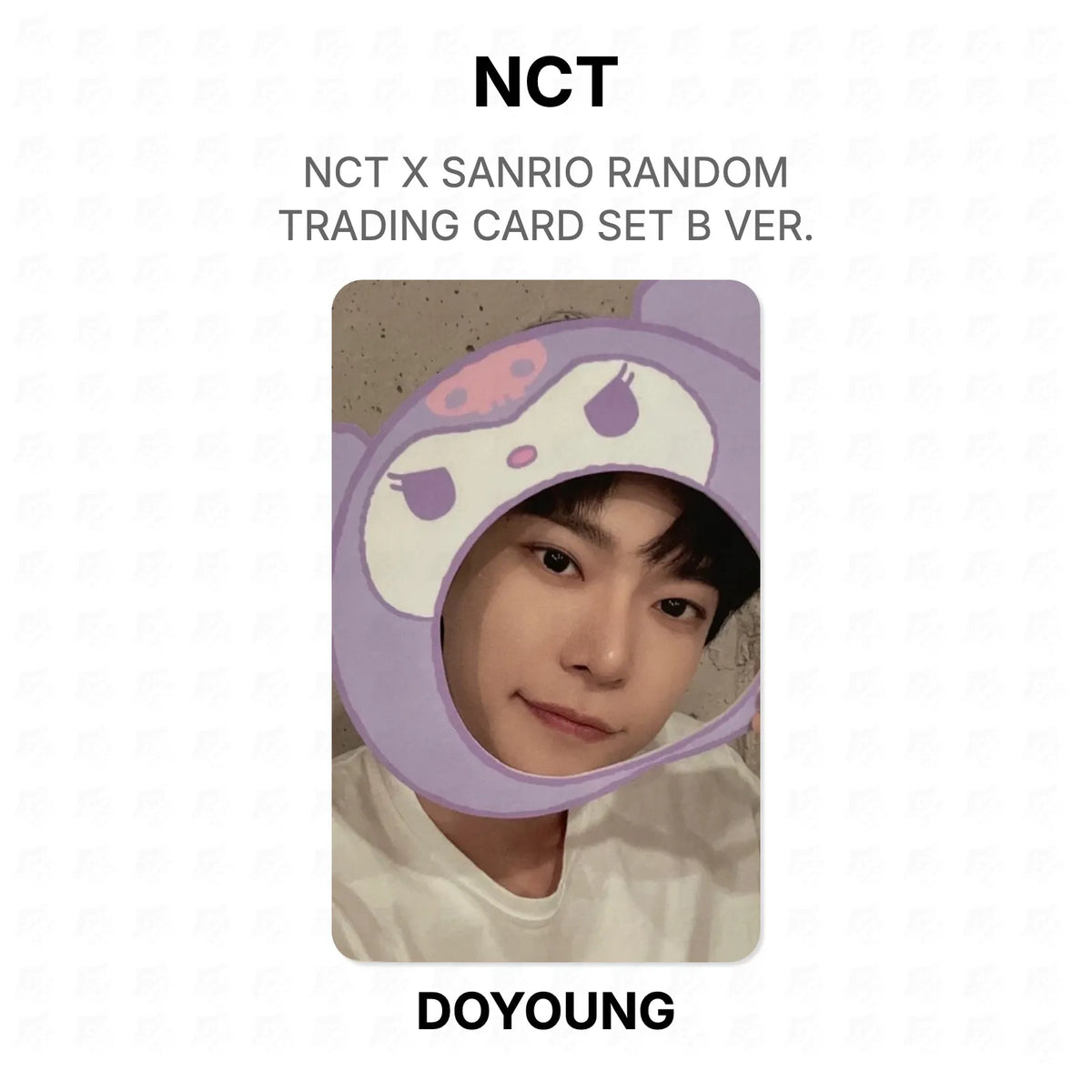 NCT X SANRIO RANDOM TRADING CARD SET B VER. Official Photocard