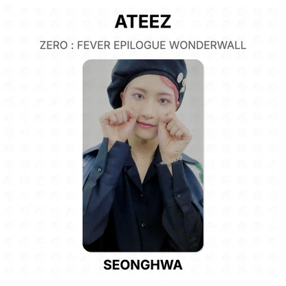 ATEEZ ZERO : FEVER EPILOGUE WONDERWALL Official Photocard