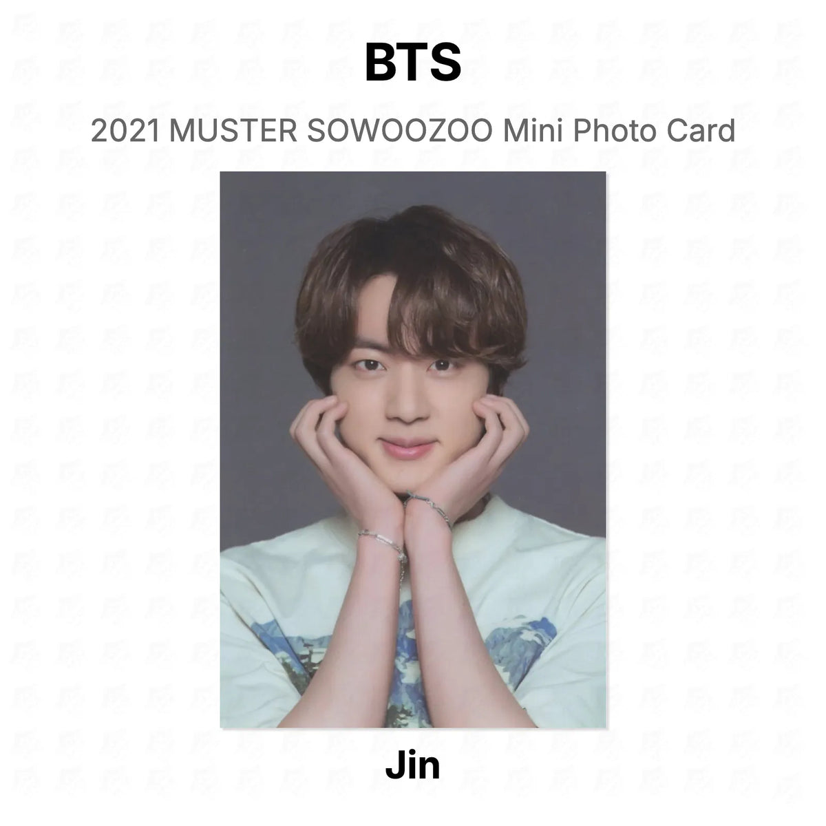 BTS 2021 MUSTER SOWOOZOO Mini Photo Card โฟโต้การ์ดของแท้