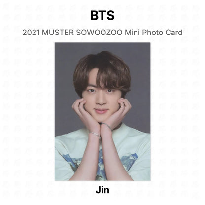 BTS 2021 MUSTER SOWOOZOO Mini Photo Card โฟโต้การ์ดของแท้