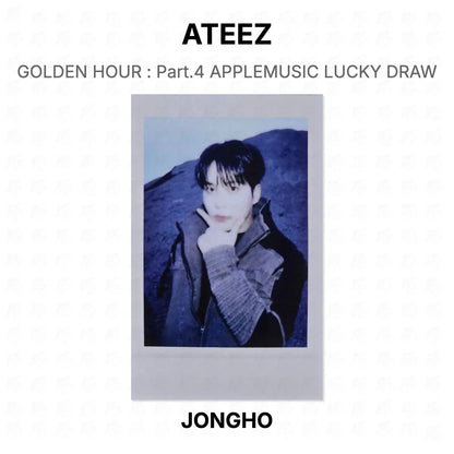 ATEEZ GOLDEN HOUR : Part.4 APPLEMUSIC LUCKY DRAW Official Photocard