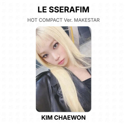 LE SSERAFIM HOT COMPACT Ver. MAKESTAR Official Photocard