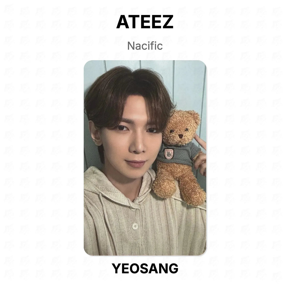ATEEZ Nacific Official Photocard