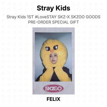 Stray Kids 1ST #LoveSTAY SKZ-X SKZOO GOODS PRE-ORDER SPECIAL GIFT Official Photocard