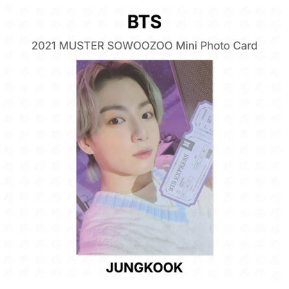 BTS 2021 MUSTER SOWOOZOO Mini Photo Card โฟโต้การ์ดของแท้