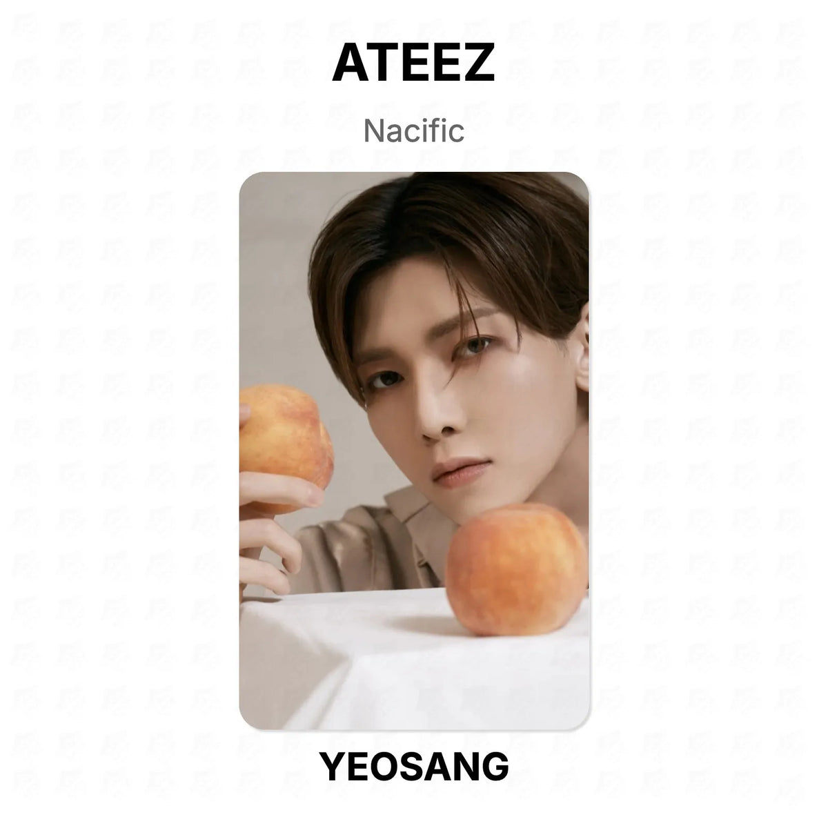 ATEEZ Nacific Official Photocard