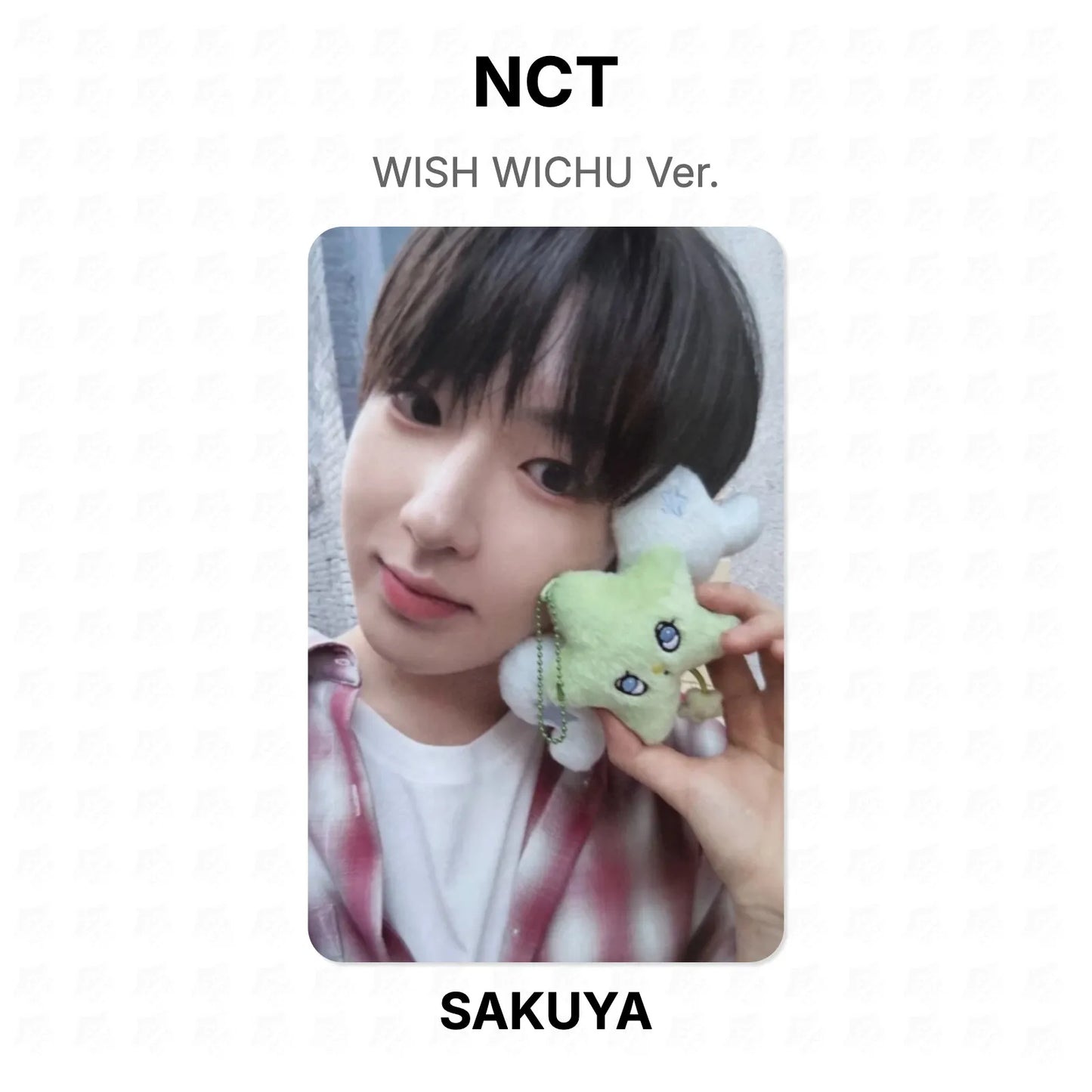 NCT WISH WICHU Ver. Official Photocard