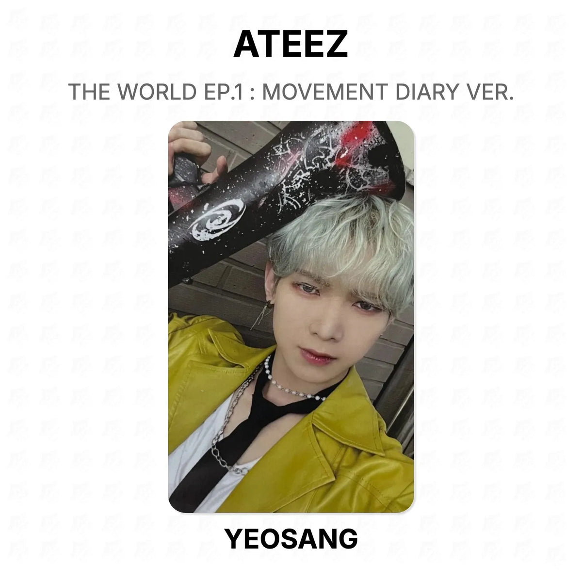 ATEEZ THE WORLD EP.1 : MOVEMENT DIARY VER. Official Photocard