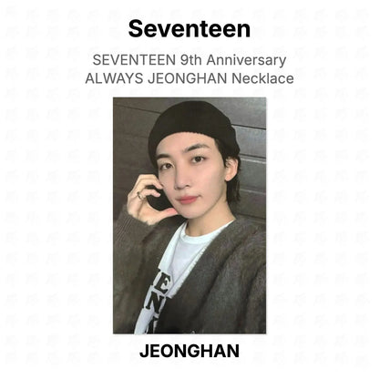 Seventeen 9th Anniversary ALWAYS JEONGHAN Necklace Official Photocard