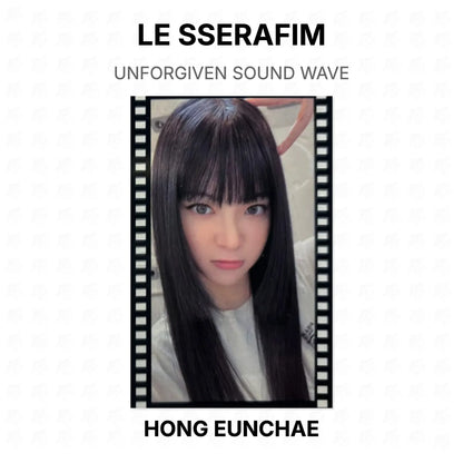 LE SSERAFIM UNFORGIVEN SOUND WAVE Official Photocard