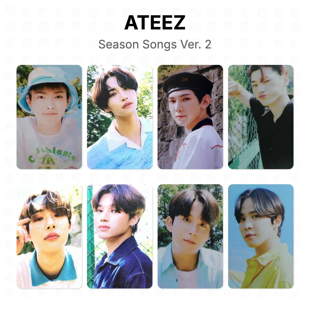 ATEEZ Season Songs Ver. 2 Official Photocard