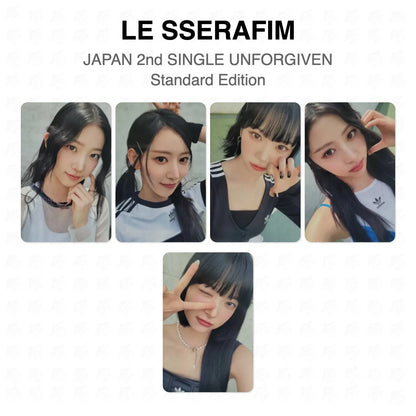 LE SSERAFIM JAPAN 2nd SINGLE UNFORGIVEN Standard Edition Official Photocard