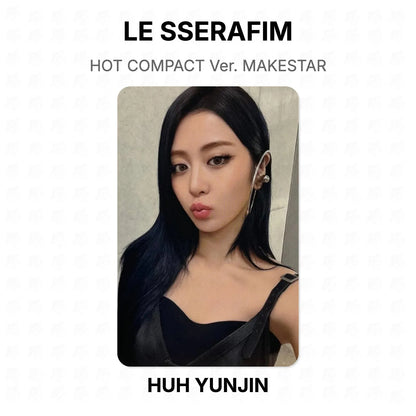 LE SSERAFIM HOT COMPACT Ver. MAKESTAR Official Photocard