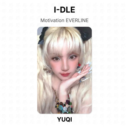 I-DLE Motivation EVERLINE Official Photocard