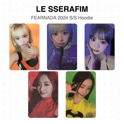 LE SSERAFIM FEARNADA 2024 S/S Hoodie Official Photocard