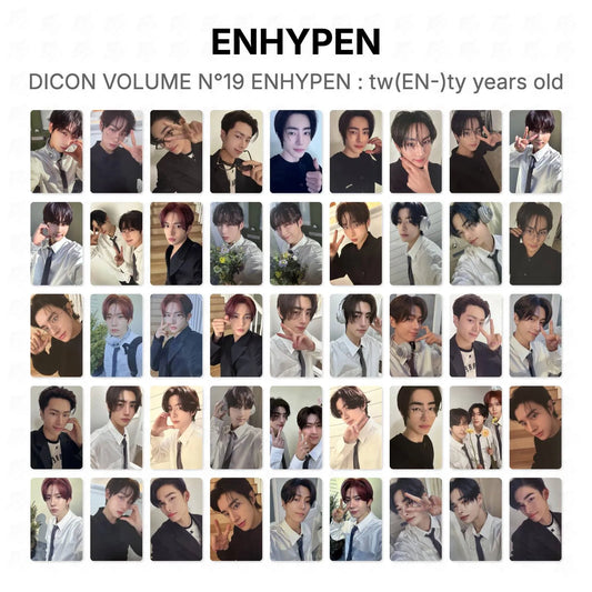 ENHYPEN DICON VOLUME N°19 ENHYPEN : tw(EN-)ty years old Official Photocard