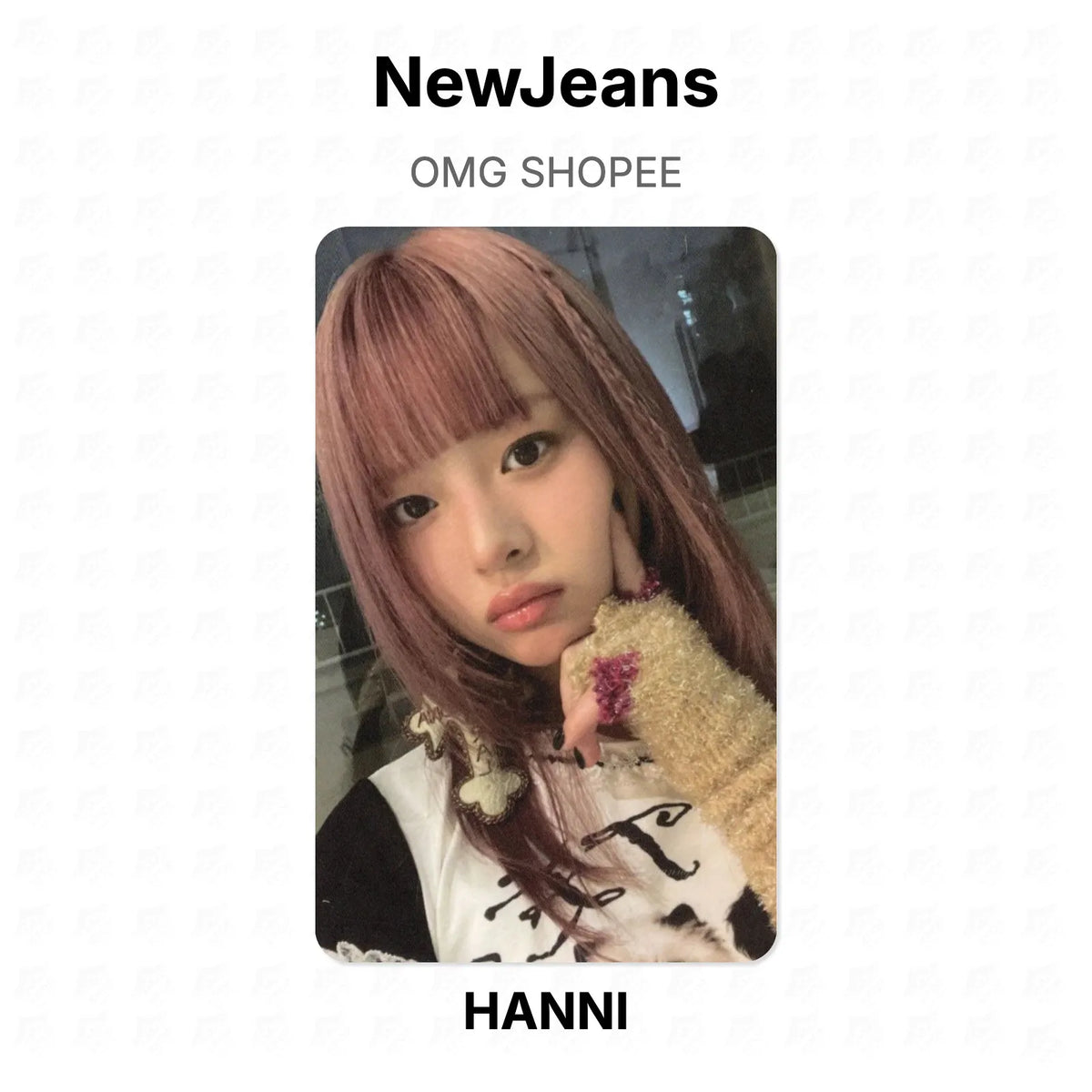 NewJeans OMG SHOPEE Official Photocard
